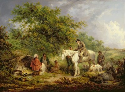 Morning, or the Benevolent Sportsman by George Morland